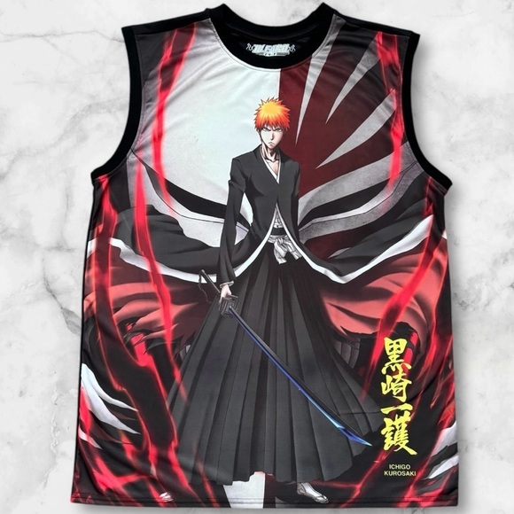 🆕Dynamic Anime Graphic Tank Top - Picture 2 of 11